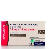Borax Acide Borique - Vue 360°