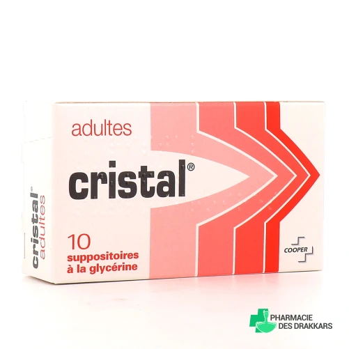 Cooper Suppositoires à la Glycérine Cristal Adultes