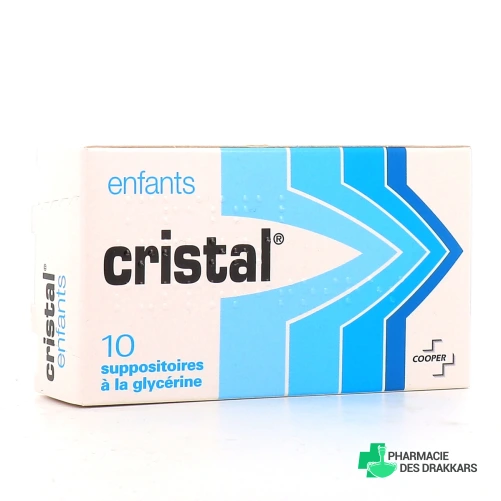 Cooper Suppositoires à la Glycérine Cristal Enfants