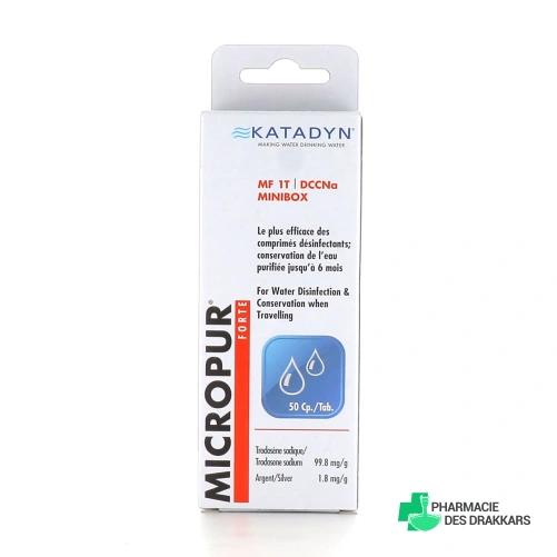 Micropur Forte Comprimés Purificateurs d'Eau