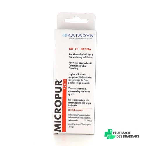 Micropur Forte Comprimés Purificateurs d'Eau