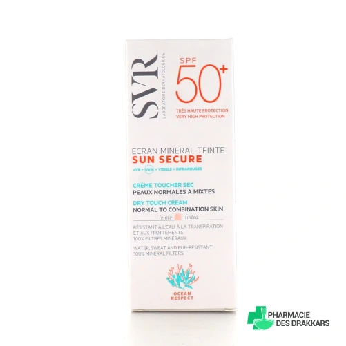 SVR Sun Secure Ecran Minéral Teinté SPF50+