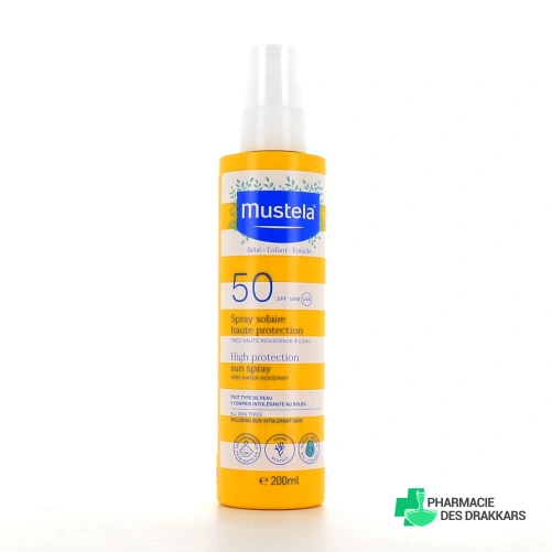 Mustela Spray Solaire Haute Protection SPF 50