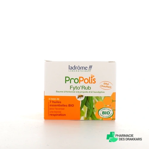 Ladrôme ProPolis Fyto’Rub Baume Respiratoire à la Propolis