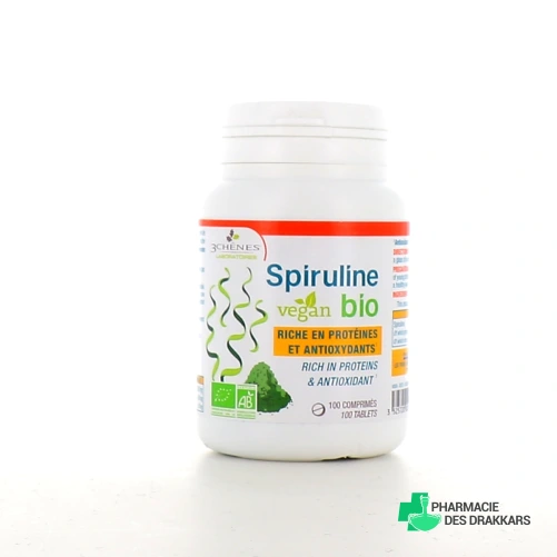 3 Chênes Spiruline Vegan Bio