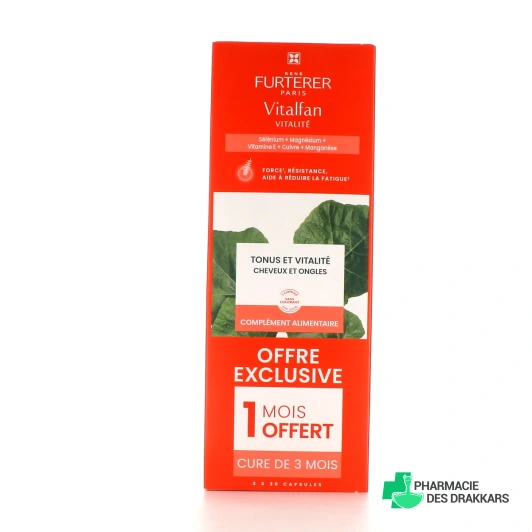 Furterer Vitalfan Vitalité Cheveux et Ongles