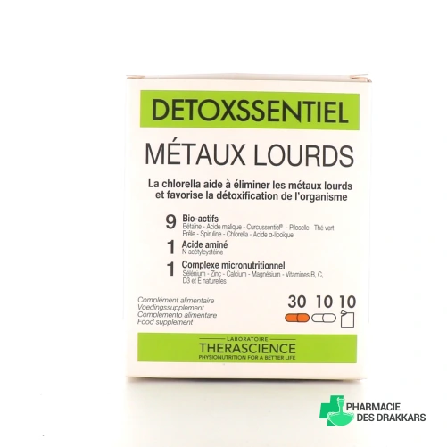 Therascience Detoxssentiel Métaux Lourds