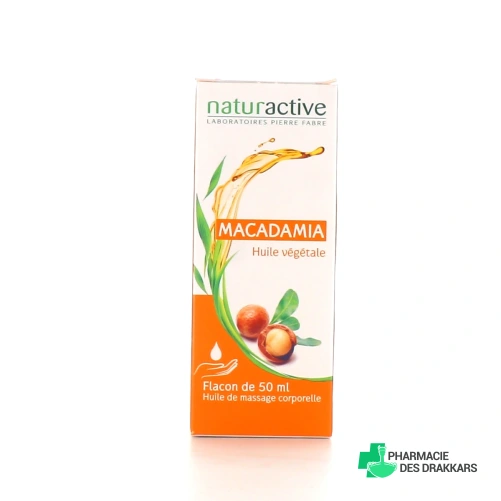 Naturactive Huile Végétale de Macadamia Bio