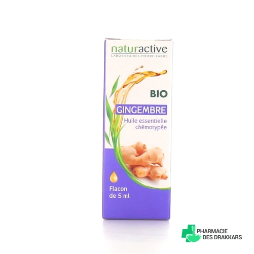 Naturactive Huile Essentielle Gingembre Bio