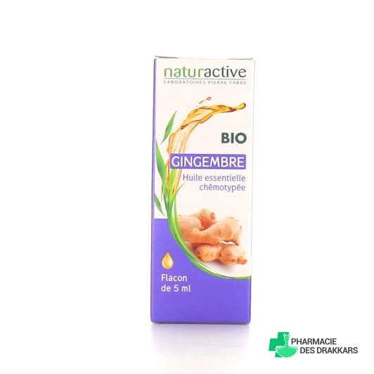 Naturactive Huile Essentielle Gingembre Bio