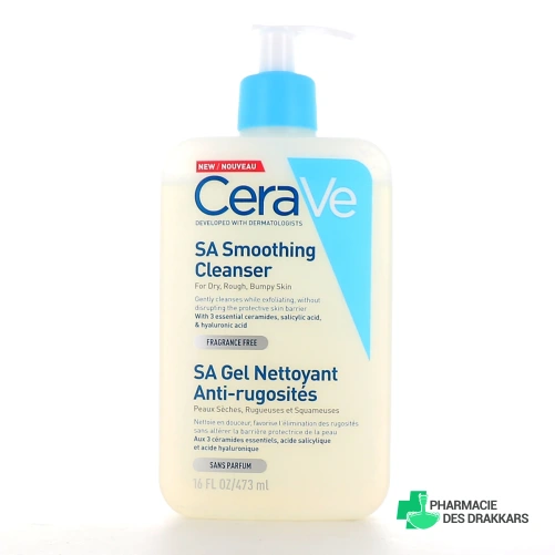 CeraVe SA Gel Nettoyant Anti-Rugosités