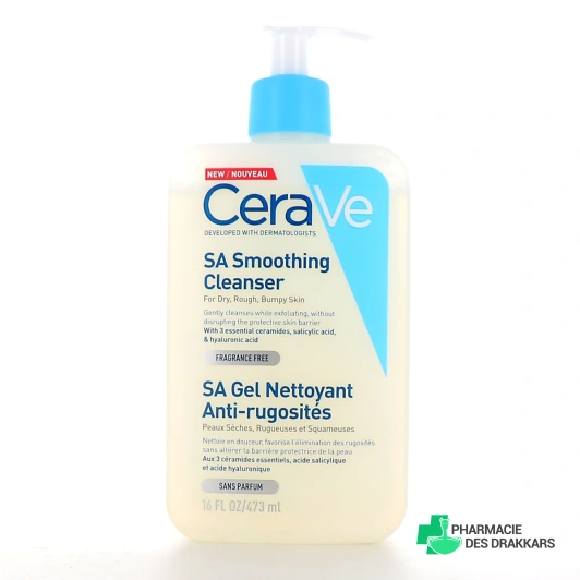 CeraVe SA Gel Nettoyant Anti-Rugosités