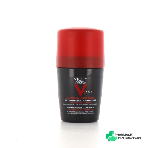 Vichy Clinical Control Détranspirant anti-odeur Homme 96h