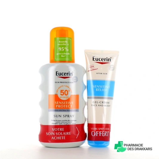 Eucerin Sun Sensitive Protect SPF50+ Spray corps