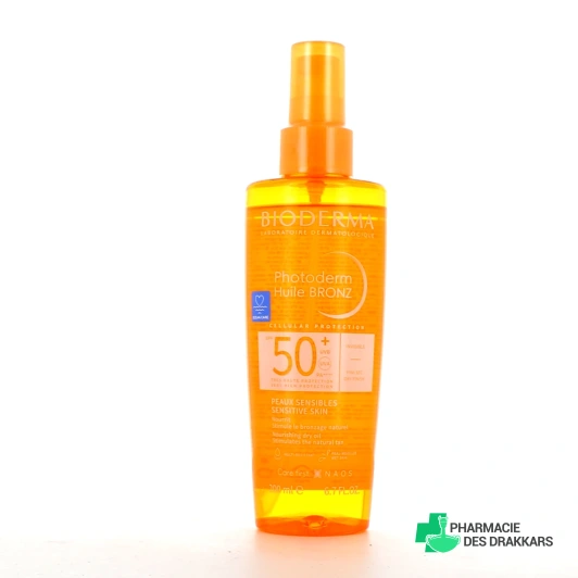 Bioderma Photoderm Bronz Huile Solaire SPF 50+