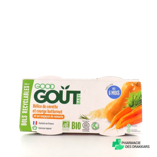 Good Goût Plat Bio pour Bébé