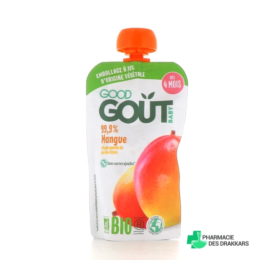 Good Goût Compote Bébé dès 4 mois