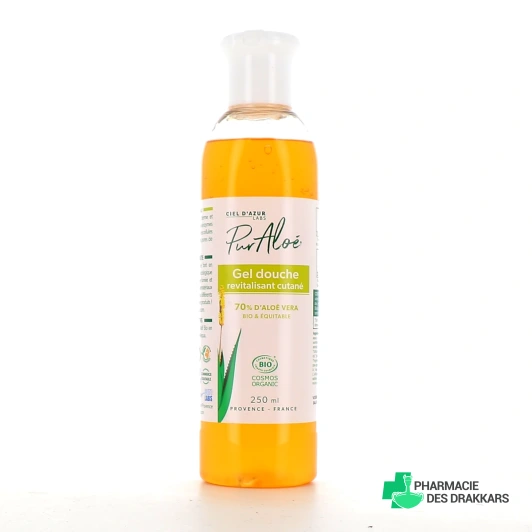Pur Aloé Gel Douche Bio 70 % Aloe Vera Natif