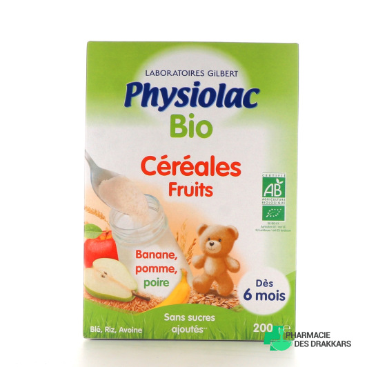 Physiolac Bio Céréales Fruits