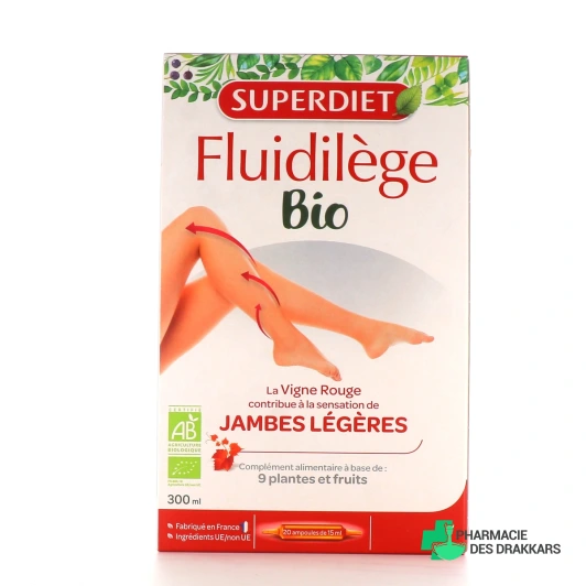 Super Diet Fluidilège Bio Jambes Légères