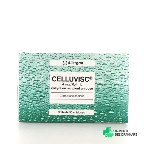 Celluvisc 4mg / 0,4ml Collyre en Unidoses