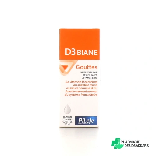 Pileje D3 Biane Gouttes