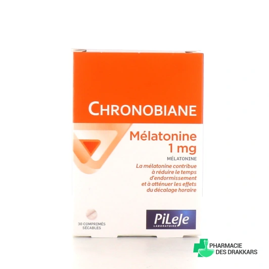 Pileje Chronobiane Mélatonine