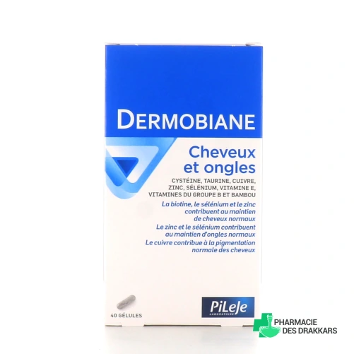 Pileje Dermobiane Cheveux et Ongles