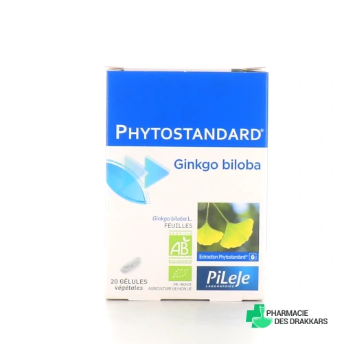 Pileje Phytostandard de Ginkgo
