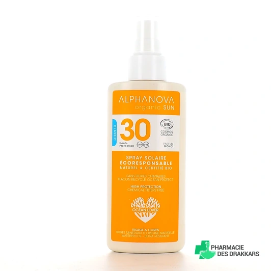 Alphanova Sun Spray Solaire Bio SPF30