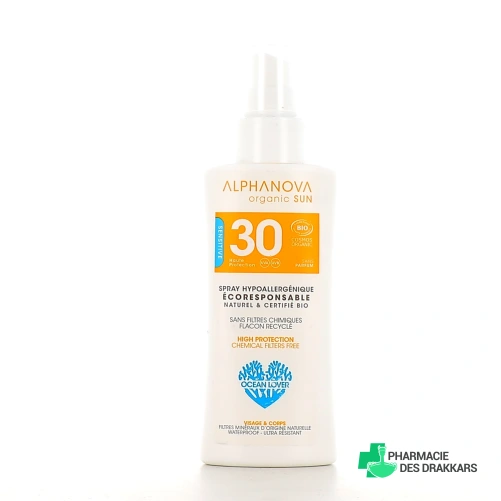 Alphanova Sun Spray Solaire Bio SPF30