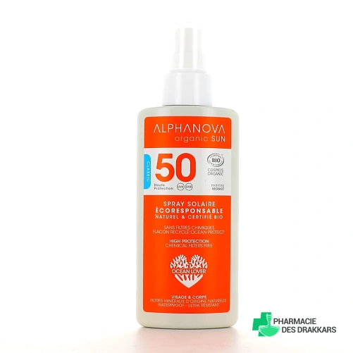 Alphanova Sun Spray Solaire Bio SPF 50