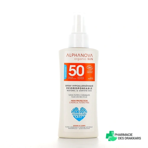 Alphanova Sun Spray Solaire Bio SPF 50