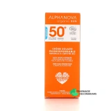 Alphanova Sun Crème Solaire Visage Bio SPF 50+ - Vue 360°