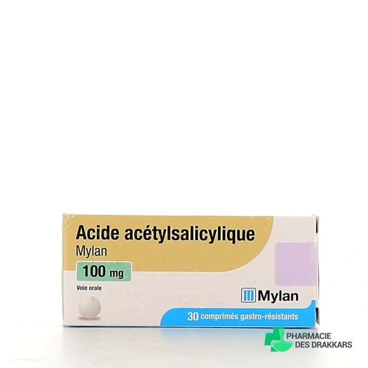 Acide Acétylsalicylique Mylan 100 mg