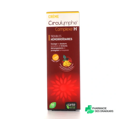 Circulymphe Complexe H Crème Troubles Hémorroïdaires