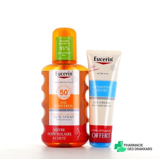 Eucerin Oil Control Spray Solaire Transparent SPF 50+