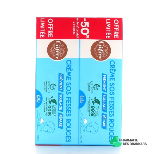 Gifrer Crème SOS Fesses Rouges