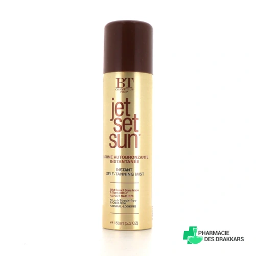 BT Cosmetics Jet Set Sun Autobronzant en Brume Instantanée
