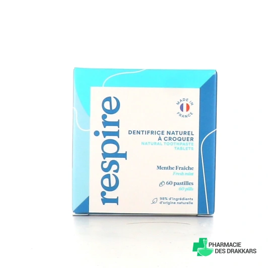 Respire Dentifrice Solide Naturel