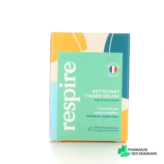 Respire Nettoyant Visage Naturel Solide