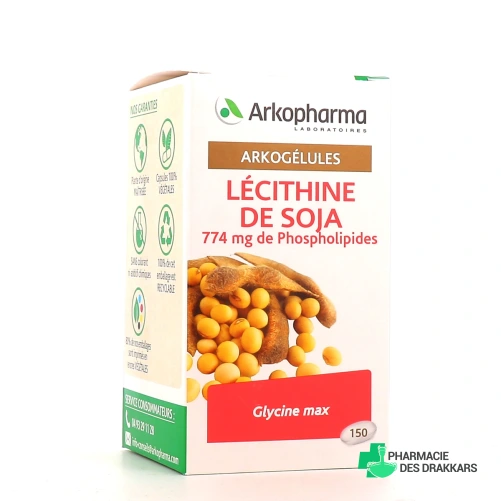 Arkogélules LECITHINE SOJA capsules