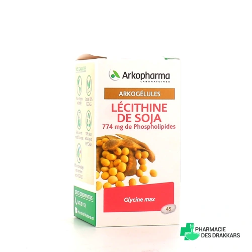 Arkogélules LECITHINE SOJA capsules