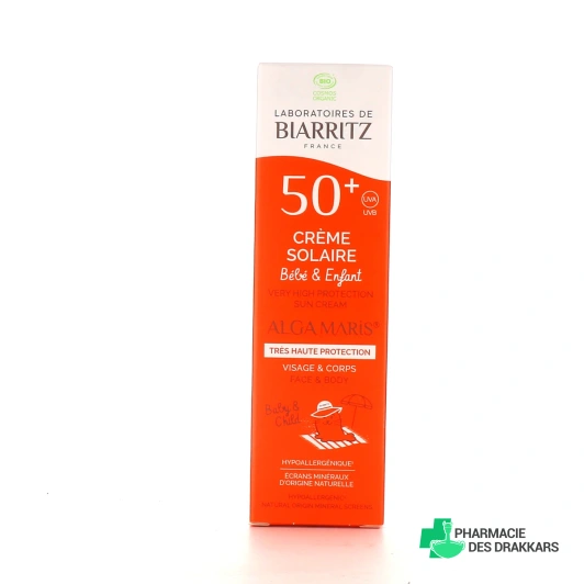 Laboratoires de Biarritz Crème solaire enfants SPF50+
