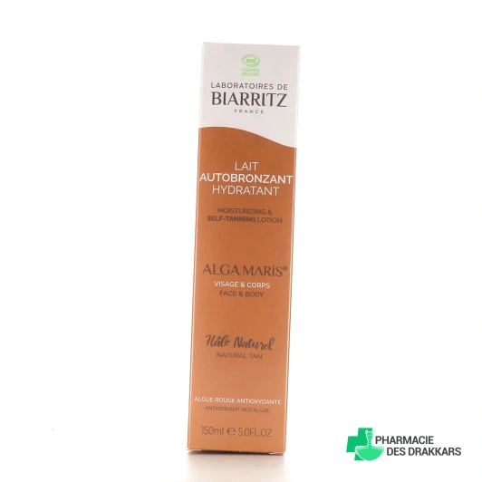 Laboratoires de Biarritz Alga Maris Lait autobronzant