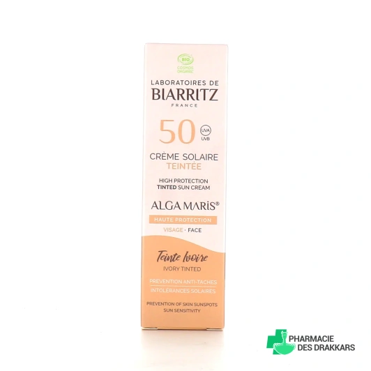Laboratoires de Biarritz Crème solaire teintée SPF50