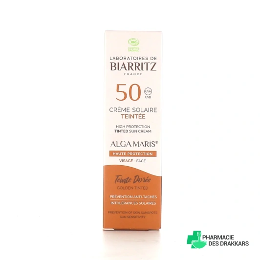 Laboratoires de Biarritz Crème solaire teintée SPF50