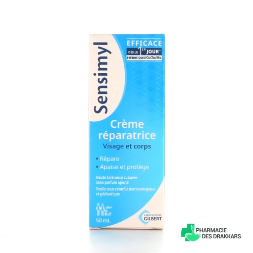 Sensimyl Crème Réparatrice Visage et Corps