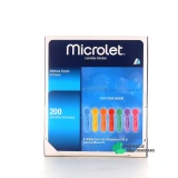 Ascensia Lancettes Colorées pour Autopiqueur Microlet - Vue 360°
