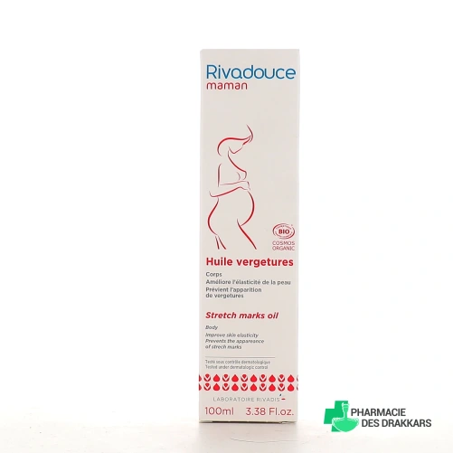 Rivadouce Maman Huile vergetures Bio